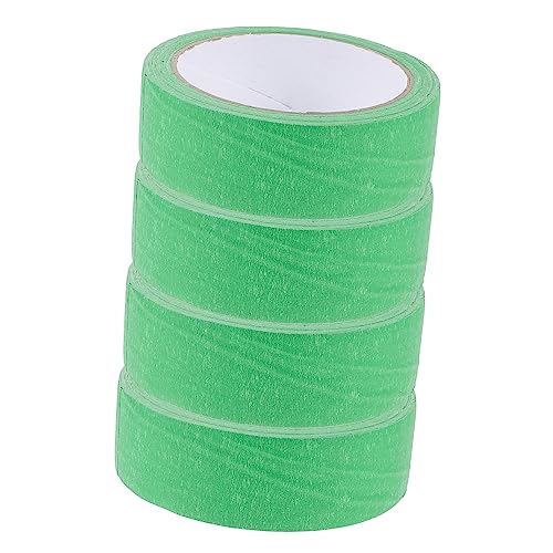 HOLIDYOYO 4 Rollen Masking Tape Selbstklebendes Abklebeband für Malerarbeiten DIY Basteln für Fliesen und Hitzebeständig und Einfach Abzuziehen von HOLIDYOYO