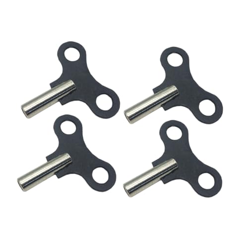 HOLIDYOYO 4 STÜCKE Teiliges Aufziehschlüssel Metall für Holzuhren Langlebiges Uhrwerk Werkzeug Anti Scratch Verschleißfest Geeignet für Reparatur und Selbsteinbau von Wanduhren HOLIDYOYO 4 STÜCKE Teiliges Aufziehschlüssel Metall für Holzuhren Langlebiges Uhrwerk Werkzeug Anti Scratch Verschleißfest Geeignet für Reparatur und Selbsteinbau von Wanduhren von HOLIDYOYO