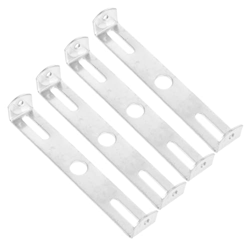 HOLIDYOYO 4 Stück Deckenleuchte Montagehalterung Teiliges aus Robustem Eisen Vielseitiger Lampenbefestigungsbügel für Wand und Deckenlampen Einfache Installation Kompatibel mit von HOLIDYOYO