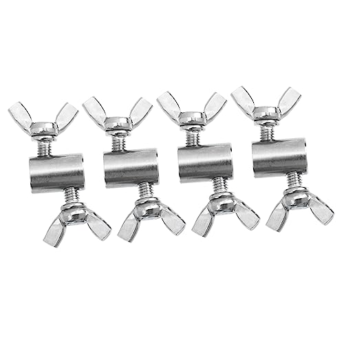 HOLIDYOYO 4 Stück Drahtseil Klemmen aus Hochwertige Butterfly Buckle für Stahlseile für Rigging Temporäre Schutzsysteme und Banneraufhängungen HOLIDYOYO 4 Stück Drahtseil Klemmen aus Hochwertige Butterfly Buckle für Stahlseile für Rigging Temporäre Schutzsysteme und Banneraufhängungen von HOLIDYOYO