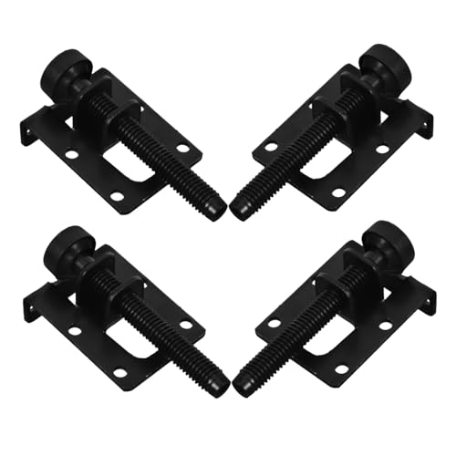 HOLIDYOYO 4stücke Verstellbare Schrankbeine rutschfeste Möbelstützbeine Für Tische Kleiderschränke Werkbänke Höhenverstellbare Füße Mit Ecknivellierer Schwarz HOLIDYOYO 4stücke Verstellbare Schrankbeine rutschfeste Möbelstützbeine Für Tische Kleiderschränke Werkbänke Höhenverstellbare Füße Mit Ecknivellierer Schwarz von HOLIDYOYO