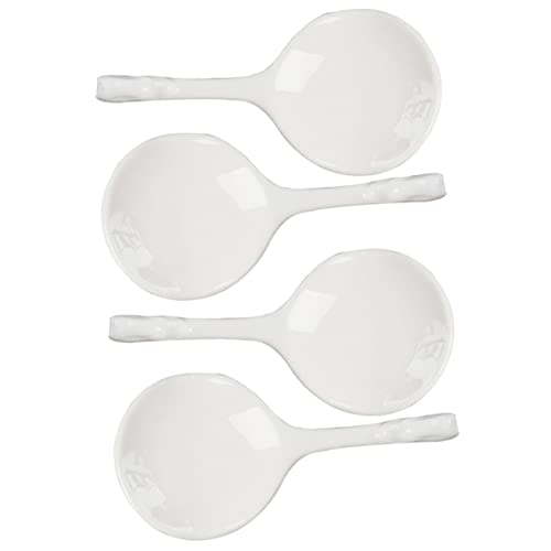 HOLIDYOYO 4 Stück Keramik Löffelhalter Delikate Esslöffelablage Hitzebeständig Spülmaschinengeeignet Kompakt Multifunktional für Küche Haushalt und Gastronomie Praktische Küchenhelfer HOLIDYOYO 4 Stück Keramik Löffelhalter Delikate Esslöffelablage Hitzebeständig Spülmaschinengeeignet Kompakt Multifunktional für Küche Haushalt und Gastronomie Praktische Küchenhelfer von HOLIDYOYO