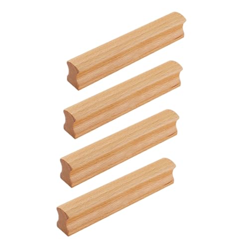HOLIDYOYO 4 Stück Massive Holzgriffe Lochabstand Schubladengriffe für Küchen Kleiderschränke Langlebige Möbelgriffe aus Buchenholz mit Klarer Lackierung Einfache Montage für Wohn HOLIDYOYO 4 Stück Massive Holzgriffe Lochabstand Schubladengriffe für Küchen Kleiderschränke Langlebige Möbelgriffe aus Buchenholz mit Klarer Lackierung Einfache Montage für Wohn von HOLIDYOYO