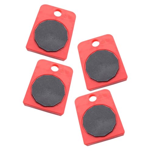 HOLIDYOYO 4 Stück Möbelgleiter für Schwere Möbel Flexible Transportrollen für Sicheres Bewegen von Kühlschränken Betten und rutschfeste Möbelgleitpads für Einfache Handhabung von HOLIDYOYO