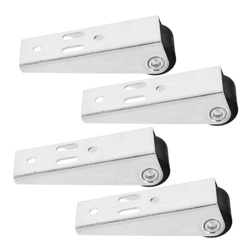 HOLIDYOYO 4 Stück Schiebetür Laufrollen aus Verschleißfestem Material Geräuschlose Türrollen mit Hoher Tragfähigkeit Präzise für Sanftes Gleiten Passend für Seitliche und Vertikale Montage von HOLIDYOYO
