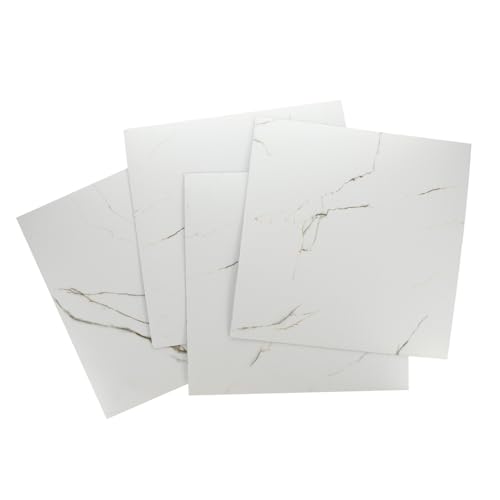 HOLIDYOYO 4 Stück Selbstklebende Bodenfliesen PVC Marmoroptik Wasserfest Strapazierfähig Wiederverwendbar Für Küche Bad Wohnzimmer HOLIDYOYO 4 Stück Selbstklebende Bodenfliesen PVC Marmoroptik Wasserfest Strapazierfähig Wiederverwendbar Für Küche Bad Wohnzimmer von HOLIDYOYO