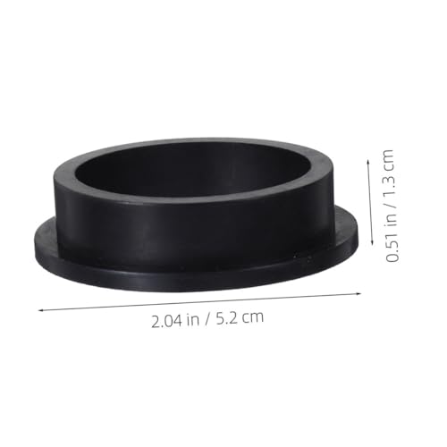 HOLIDYOYO 4 Stück Silikon Dichtungsring Teiliges Förmige Gummidichtung für Sandfilterpumpen Ersatz Pool Schlauch Dichtung Kompatibel mit Sandfiltermotor Schwarz HOLIDYOYO 4 Stück Silikon Dichtungsring Teiliges Förmige Gummidichtung für Sandfilterpumpen Ersatz Pool Schlauch Dichtung Kompatibel mit Sandfiltermotor Schwarz von HOLIDYOYO