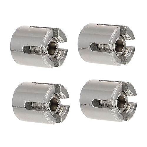 HOLIDYOYO 4 Stück Teiliges Kreuzkabelklemmen Praktische Drahtseil Clips für Garten Kabelfixierung Metallgitter Stabil Langlebig HOLIDYOYO 4 Stück Teiliges Kreuzkabelklemmen Praktische Drahtseil Clips für Garten Kabelfixierung Metallgitter Stabil Langlebig von HOLIDYOYO