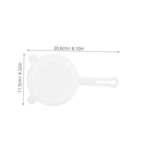 HOLIDYOYO 4 Stück Teiliges Nylon feinmasch sieb Mesh Wiederverwendbarer Küchenfilter für Saft Tee Milch Honig Kaffee Feines Langlebiges Filtersieb für Glatte Getränke von HOLIDYOYO
