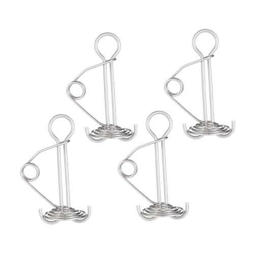HOLIDYOYO 4 Stück Teiliges Outdoor Zelt Heringe aus mit Hoher Zugfederkraft Robuste Fischgrät Form Windstabile Zeltnägel für Camping Wandern und Trekking HOLIDYOYO 4 Stück Teiliges Outdoor Zelt Heringe aus mit Hoher Zugfederkraft Robuste Fischgrät Form Windstabile Zeltnägel für Camping Wandern und Trekking von HOLIDYOYO
