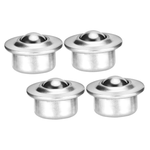 HOLIDYOYO 4 Stück Teiliges Rollensatz aus Kohlenstoffstahl mit Hoher Tragfähigkeit Präzise Gefertigte Geräuscharme Rollenlager für Verschiedene Oberflächen Wie Fliesen und Teppich Einfache HOLIDYOYO 4 Stück Teiliges Rollensatz aus Kohlenstoffstahl mit Hoher Tragfähigkeit Präzise Gefertigte Geräuscharme Rollenlager für Verschiedene Oberflächen Wie Fliesen und Teppich Einfache von HOLIDYOYO