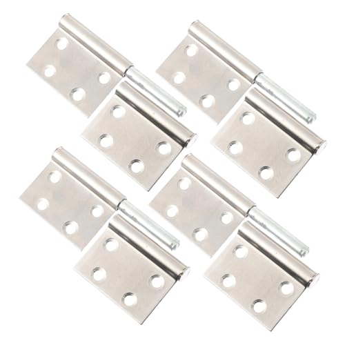 HOLIDYOYO 4 Stück Teiliges Scharnierset Abnehmbar Rostfrei für Türen Fenster Möbel und Schränke Langlebig und Robust für Einsatz Feuchträumen HOLIDYOYO 4 Stück Teiliges Scharnierset Abnehmbar Rostfrei für Türen Fenster Möbel und Schränke Langlebig und Robust für Einsatz Feuchträumen von HOLIDYOYO