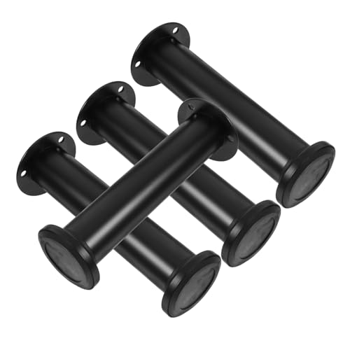 HOLIDYOYO 4 Stück Teiliges Verstellbare Möbelbeine aus Robustem Material Höhenverstellbare Bettrahmenstützen Belastbare Möbelstützfüße für Sofa Tisch und Tv Schrank in Schwarz HOLIDYOYO 4 Stück Teiliges Verstellbare Möbelbeine aus Robustem Material Höhenverstellbare Bettrahmenstützen Belastbare Möbelstützfüße für Sofa Tisch und Tv Schrank in Schwarz von HOLIDYOYO