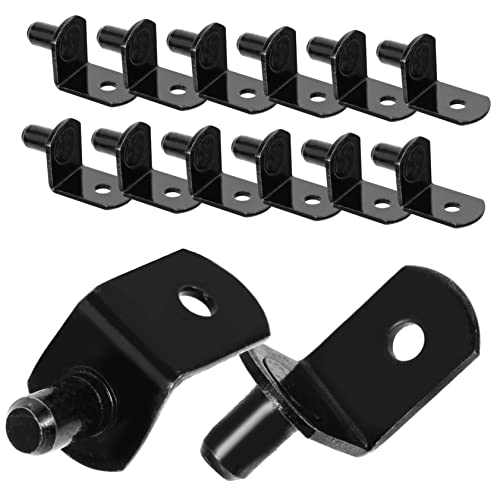 HOLIDYOYO 40 Stück Regalbodenhalter Mattschwarzem Stahl Förmige Stütze für Stabile Regalböden für Schränke Bücherregale und Möbel Robuste Konstruktion Rostfrei und Langlebig HOLIDYOYO 40 Stück Regalbodenhalter Mattschwarzem Stahl Förmige Stütze für Stabile Regalböden für Schränke Bücherregale und Möbel Robuste Konstruktion Rostfrei und Langlebig von HOLIDYOYO