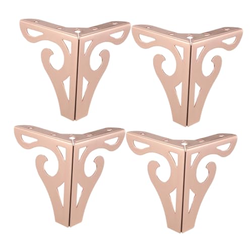 HOLIDYOYO 4Stücke Metall Möbelfüße Verstellbare Ersatz Sofabeine Elegante Möbelbeine Für Schränke Und Sofas Stabil Und Modern Roségold HOLIDYOYO 4Stücke Metall Möbelfüße Verstellbare Ersatz Sofabeine Elegante Möbelbeine Für Schränke Und Sofas Stabil Und Modern Roségold von HOLIDYOYO