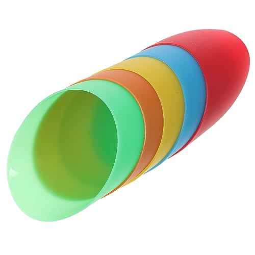 HOLIDYOYO 5 Stück Dekorative Kunststoff Lampenschirme für Deckenleuchten Regenbogen Lampenschirm Installieren Geeignet für Wohnzimmer Schlafzimmer und Büro HOLIDYOYO 5 Stück Dekorative Kunststoff Lampenschirme für Deckenleuchten Regenbogen Lampenschirm Installieren Geeignet für Wohnzimmer Schlafzimmer und Büro von HOLIDYOYO