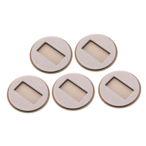 HOLIDYOYO 5 Stück Möbel Radstopper Filzuntersetzer für Bürostuhlrollen rutschfeste Möbelgleiter zur Bodenschutz und Geräuschreduzierung für Zuhause und Büro HOLIDYOYO 5 Stück Möbel Radstopper Filzuntersetzer für Bürostuhlrollen rutschfeste Möbelgleiter zur Bodenschutz und Geräuschreduzierung für Zuhause und Büro von HOLIDYOYO