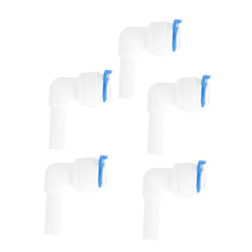 HOLIDYOYO 5 Stück Teiliges Schnellverschluss Verbinder für Wasserfilter Pe Rohranschlüsse Einfaches Einstecken für Wasserversorgung und Wasserreiniger Langlebig und Praktisch HOLIDYOYO 5 Stück Teiliges Schnellverschluss Verbinder für Wasserfilter Pe Rohranschlüsse Einfaches Einstecken für Wasserversorgung und Wasserreiniger Langlebig und Praktisch von HOLIDYOYO