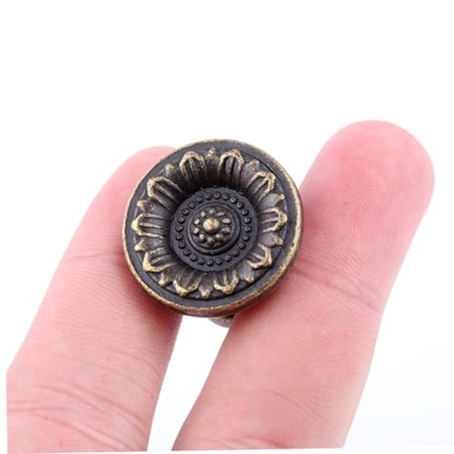 HOLIDYOYO 5 Stück Teiliges Vintage Möbelknöpfe Antike Schrankgriffe aus Robustem Material Retro Stil Kommodenknäufe Einfache Montage für Schubladen Kleiderschränke und Türen HOLIDYOYO 5 Stück Teiliges Vintage Möbelknöpfe Antike Schrankgriffe aus Robustem Material Retro Stil Kommodenknäufe Einfache Montage für Schubladen Kleiderschränke und Türen von HOLIDYOYO
