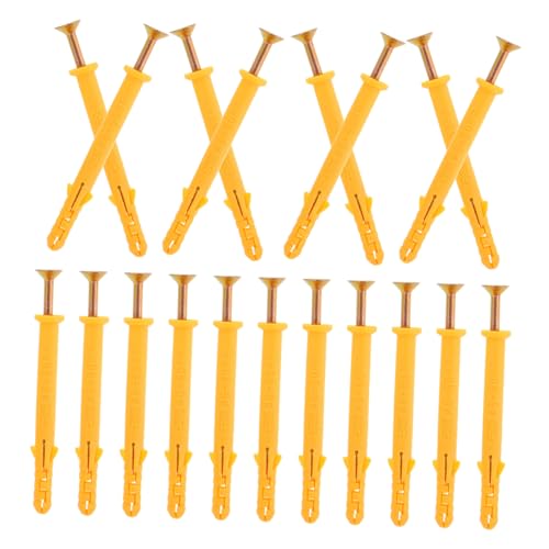 HOLIDYOYO 50 Sätze Teiliges Trockenbauschrauben Selbstbohrende Schrauben mit Schwerlast dübeln Stabile Befestigung für Gipskartonwände Einfach zu Montieren für Großprojekte HOLIDYOYO 50 Sätze Teiliges Trockenbauschrauben Selbstbohrende Schrauben mit Schwerlast dübeln Stabile Befestigung für Gipskartonwände Einfach zu Montieren für Großprojekte von HOLIDYOYO