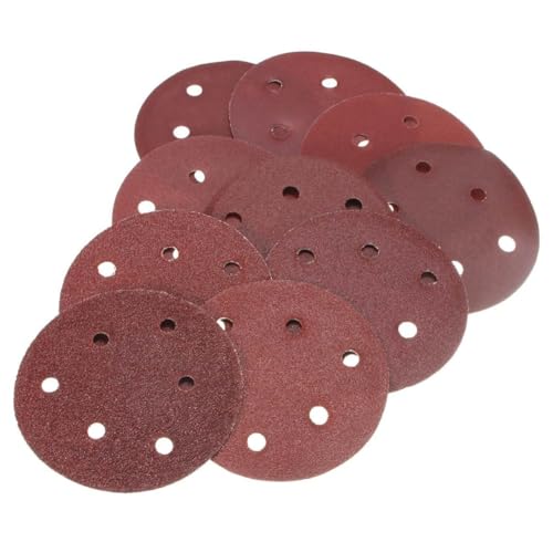 HOLIDYOYO 50 Stück Teiliges Schleifscheiben Klett Aluminiumoxid Körnung für Exzenterschleifer Pex Schleifteller Vielseitig für Feinschliff und Entgraten HOLIDYOYO 50 Stück Teiliges Schleifscheiben Klett Aluminiumoxid Körnung für Exzenterschleifer Pex Schleifteller Vielseitig für Feinschliff und Entgraten von HOLIDYOYO