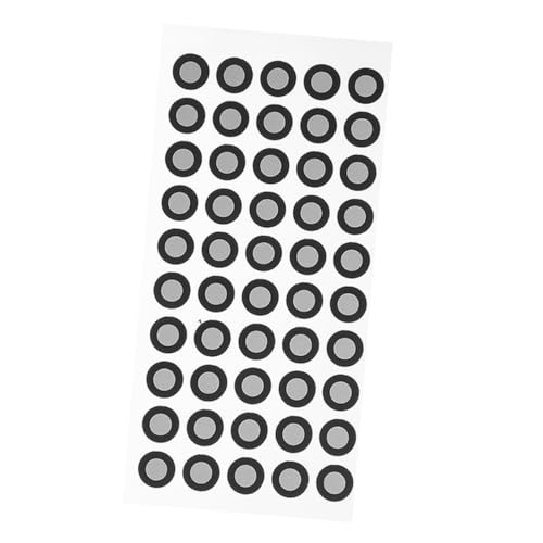 HOLIDYOYO 50Stücke Hochreflektierende Scan Marker Runde Scanpunkte für Präzise Tracking Anwendungen Reißfest und Langlebig Optimal für Scanner Einfache Identifizierung von HOLIDYOYO