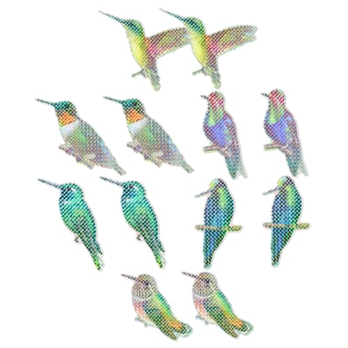 HOLIDYOYO 6 Paar Fliegende Vögel Magnetische Aufkleber 3D Aufkleber Aufkleber 3D Kein Kleber Sichtschutzfolie Für Fenster Cartoon Aufkleber Magnetisch Fliegengitter von HOLIDYOYO
