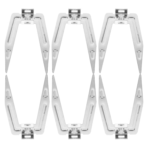 HOLIDYOYO 6 Sets drehbare Gabeln aus Edelstahl für Hähnchenbräter, Grill- und Grillzubehör für Fleisch und Huhn, Küchenwerkzeuge, robust und langlebig von HOLIDYOYO