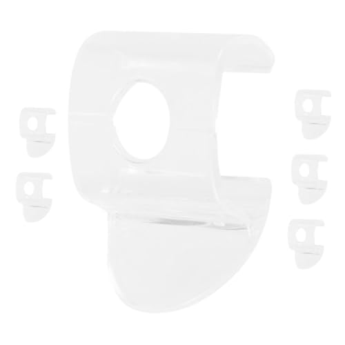 HOLIDYOYO 6 Stück Jalousiegriffe Mini Jalousien Vorhänge Liftgriffe Durchsichtig Zellular Mit Kleiner Schnurloser Wabe Für Fenster Pvc Vorhangzubehör Heimvorhang Hardware von HOLIDYOYO
