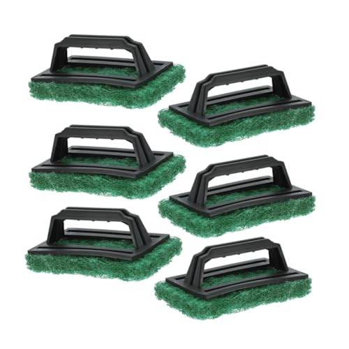 HOLIDYOYO 6 Stück Siebdruck Reinigungsbürsten mit Griff Sandige Scrub Pads zur Tintenentfernung Präzise und Langlebige für Siebdruckrahmen Vielseitig Einsetzbar für Druckfarben und Haushalt HOLIDYOYO 6 Stück Siebdruck Reinigungsbürsten mit Griff Sandige Scrub Pads zur Tintenentfernung Präzise und Langlebige für Siebdruckrahmen Vielseitig Einsetzbar für Druckfarben und Haushalt von HOLIDYOYO