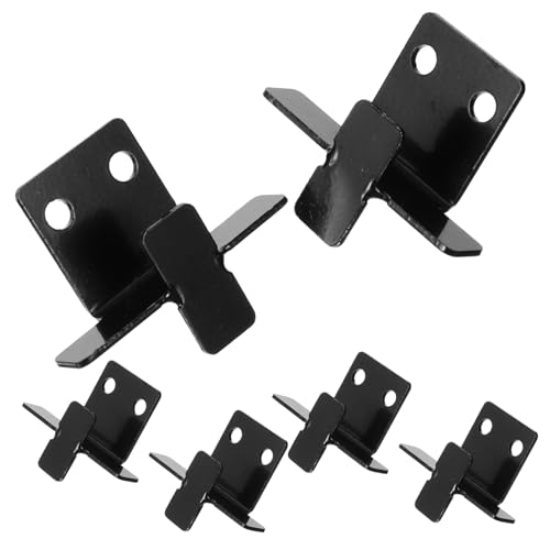 HOLIDYOYO 6 Stück Spiegelhalter Clips aus Edelstahl Rostfreie Wandhalterung für Rahmenlose Spiegel Robuste Fliesenbefestigung Vielseitiger Wandhaken für Sichere Montage und Stilvolles von HOLIDYOYO