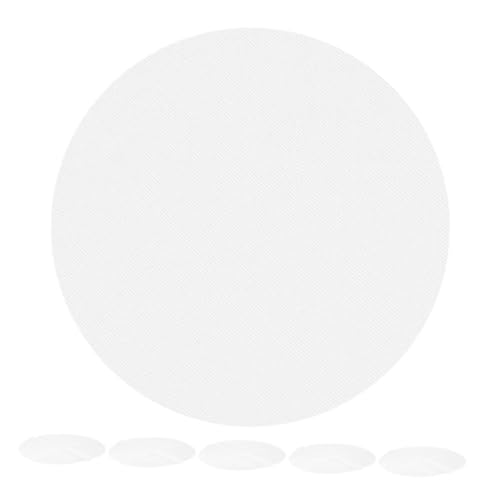 HOLIDYOYO 6 Stück Teiliges Dämpfer Matte Øcm Hitzebeständige Wiederverwendbare Antihaft Steamer Liner für Brötchen Dampfnudeln Vielseitig als Backmatte und Küchenzubehör von HOLIDYOYO