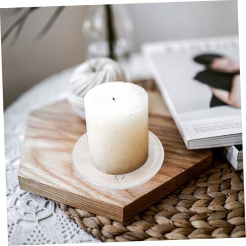 HOLIDYOYO 6 Stück Teiliges Runde Glas kerzenteller Klare Kerzenhalter für Stumpenkerzen Transparente Kerzenständer für Hochzeiten Partys Aromatherapie Stilvolle Tischdekoration HOLIDYOYO 6 Stück Teiliges Runde Glas kerzenteller Klare Kerzenhalter für Stumpenkerzen Transparente Kerzenständer für Hochzeiten Partys Aromatherapie Stilvolle Tischdekoration von HOLIDYOYO