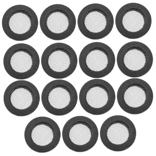 HOLIDYOYO 60 Stück Schlauch Washer 1/2 Zoll Einlass Schlauch Kupplung mit Sieb Schlauchdichtung Gartenschlauchverbinder Sanitärteile für Waschmaschinen Filter für Gartenschlauch von HOLIDYOYO