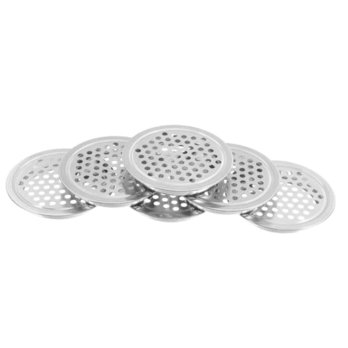 HOLIDYOYO 6Stücke Lüftungsschlitze für Möbel Robuste Ventilationsabdeckung für Schränke und Garderoben Einfache Installation Verbessert Luftzirkulation von HOLIDYOYO
