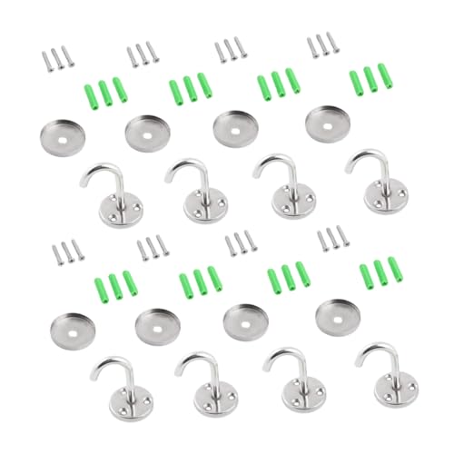 HOLIDYOYO 8 Sätze Haken Set Teilig für Decken und Wandmontage für Garderobe Küche Bad und Schlafzimmer Einfache Installation Zufällige Farbauswahl Starke Tragfähigkeit HOLIDYOYO 8 Sätze Haken Set Teilig für Decken und Wandmontage für Garderobe Küche Bad und Schlafzimmer Einfache Installation Zufällige Farbauswahl Starke Tragfähigkeit von HOLIDYOYO