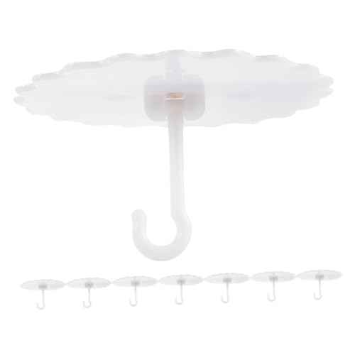 HOLIDYOYO 8 Stück Deckenhaken Selbstklebende Kunststoffhaken für Moskitonetze Stabile Befestigung ohne Bohren für Schlafzimmer und Wohnräume HOLIDYOYO 8 Stück Deckenhaken Selbstklebende Kunststoffhaken für Moskitonetze Stabile Befestigung ohne Bohren für Schlafzimmer und Wohnräume von HOLIDYOYO