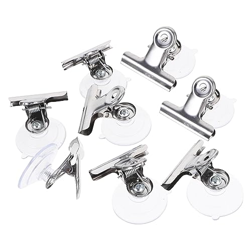 HOLIDYOYO 8stücke Saugnapf-clips Mit Metallklammern Starke Für An Fenstern Für Oberflächen Wie Und Fliesen Wiederverwendbar Und Einfach Zu Entfernen HOLIDYOYO 8stücke Saugnapf-clips Mit Metallklammern Starke Für An Fenstern Für Oberflächen Wie Und Fliesen Wiederverwendbar Und Einfach Zu Entfernen von HOLIDYOYO