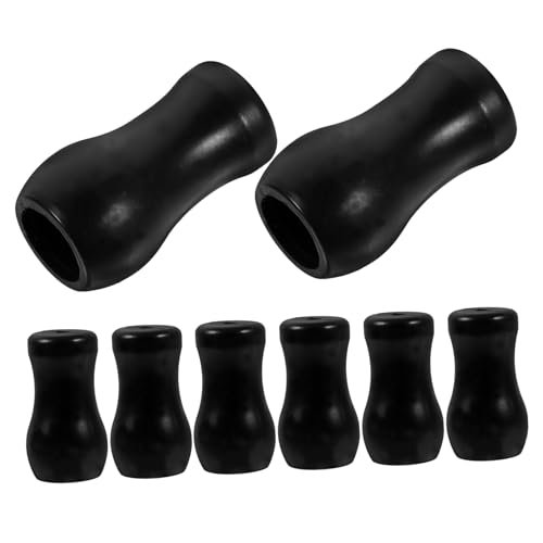 HOLIDYOYO 8 Stück Teiliges Blinds Pull Cord Knobs aus Stabilem PVC für Dekorative Vorhänge Einfach zu Montieren Langlebige Schnurstopfen für Jalousien Design Lösung für Defekte Zugknöpfe von HOLIDYOYO