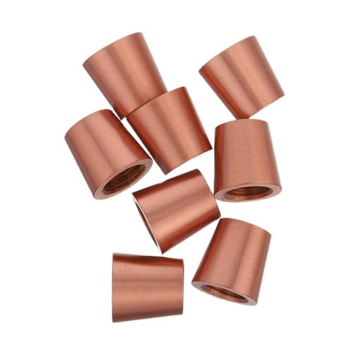 HOLIDYOYO 8 Stück Teiliges Messing-fußset für Holztabletts Konische Hohe Schmuckbox-Beine aus Poliertem Messing rutschfeste Dekorative Ablagefüße für Holztabletts Möbel und Küchenzubehör HOLIDYOYO 8 Stück Teiliges Messing-fußset für Holztabletts Konische Hohe Schmuckbox-Beine aus Poliertem Messing rutschfeste Dekorative Ablagefüße für Holztabletts Möbel und Küchenzubehör von HOLIDYOYO