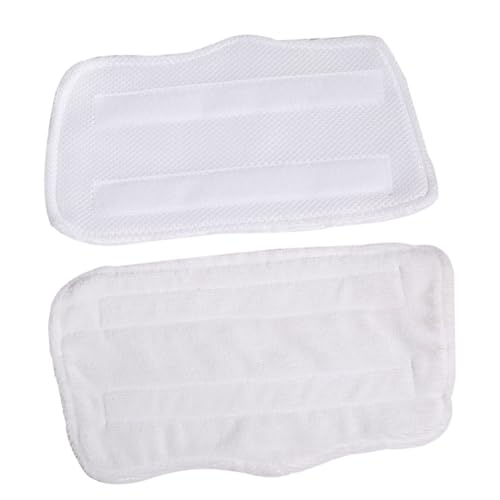 HOLIDYOYO 8 Stück Teiliges Mikrofaser Pad Set für Dampfmop Ersatzbezüge in Weiß Waschbar und Wiederverwendbar Geeignet für Hartböden und Fliesen HOLIDYOYO 8 Stück Teiliges Mikrofaser Pad Set für Dampfmop Ersatzbezüge in Weiß Waschbar und Wiederverwendbar Geeignet für Hartböden und Fliesen von HOLIDYOYO
