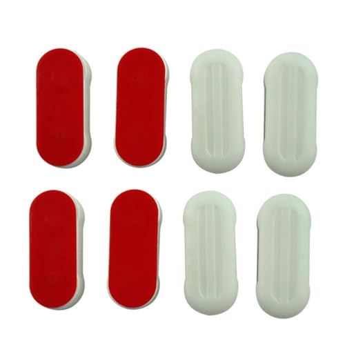 HOLIDYOYO 8 Stück Teiliges Toilettensitz Polster Selbstklebend Ersatzteile aus Robustem Abs und Tpe für Langanhaltenden Schutz und Einfache Montage zur Reparatur und Befestigung von Wc HOLIDYOYO 8 Stück Teiliges Toilettensitz Polster Selbstklebend Ersatzteile aus Robustem Abs und Tpe für Langanhaltenden Schutz und Einfache Montage zur Reparatur und Befestigung von Wc von HOLIDYOYO