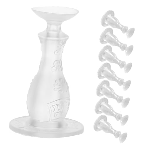 HOLIDYOYO 8 Stück Teiliges Transparentes Selbstklebendes Türstopper Bohrung Notwendig Schockabsorbierender Wand und Türschutz für Zuhause Schlafzimmer Küche von HOLIDYOYO