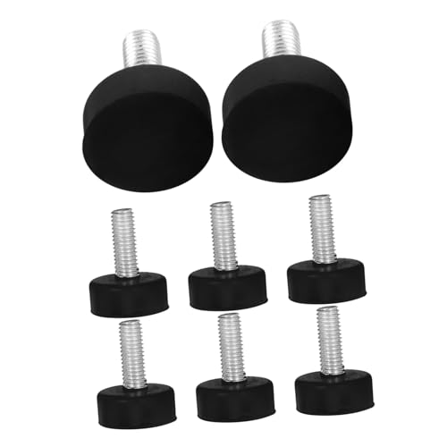 HOLIDYOYO 8 Stück Teiliges Verstellbare Gummi stoßdämpferfüße mit Schraube Vibrationsdämpfende Maschinenfüße für Waschmaschinen Trockner Kompressoren Stabile Montage für Haushaltsgeräte HOLIDYOYO 8 Stück Teiliges Verstellbare Gummi stoßdämpferfüße mit Schraube Vibrationsdämpfende Maschinenfüße für Waschmaschinen Trockner Kompressoren Stabile Montage für Haushaltsgeräte von HOLIDYOYO