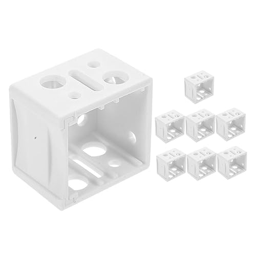 HOLIDYOYO 8 Stück Teiliges Weiße Jalousien Halterungen Links und Rechts Montierbar Stabile Fensterbox Ersatzteile für Blindrahmen Befestigung für Fensterjalousien HOLIDYOYO 8 Stück Teiliges Weiße Jalousien Halterungen Links und Rechts Montierbar Stabile Fensterbox Ersatzteile für Blindrahmen Befestigung für Fensterjalousien von HOLIDYOYO