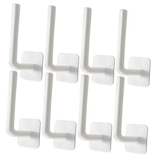 HOLIDYOYO 8 Stück Selbstklebende Wandhaken Abnehmbare Klebehaken Abs Extra Stark für Handtücher Kleidung Badezimmer Küche Weiß ohne Bohren HOLIDYOYO 8 Stück Selbstklebende Wandhaken Abnehmbare Klebehaken Abs Extra Stark für Handtücher Kleidung Badezimmer Küche Weiß ohne Bohren von HOLIDYOYO