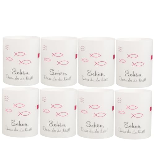 HOLIDYOYO 8stücke Teiliges Dekorative Teelicht-hüllen Aus Windschutz Für Kerzen Für Hochzeiten Feiern Und Zuhause Zartem Langlebig Und Praktisch von HOLIDYOYO