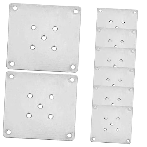 HOLIDYOYO 8Stücke Möbelmontageplatten Tischbeinhalterung Für Stabile Verbindung Von Möbelbeinen Für Sofas Und Tische Strapazierfähigem Verzinktem Material HOLIDYOYO 8Stücke Möbelmontageplatten Tischbeinhalterung Für Stabile Verbindung Von Möbelbeinen Für Sofas Und Tische Strapazierfähigem Verzinktem Material von HOLIDYOYO