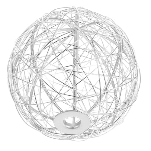HOLIDYOYO Aluminium Draht Kugel Lampenschirm Vintage Lampenabdeckung für Pendelleuchten Robuste und Stilvolle Lichtabdeckung für Gemütliche Atmosphären HOLIDYOYO Aluminium Draht Kugel Lampenschirm Vintage Lampenabdeckung für Pendelleuchten Robuste und Stilvolle Lichtabdeckung für Gemütliche Atmosphären von HOLIDYOYO