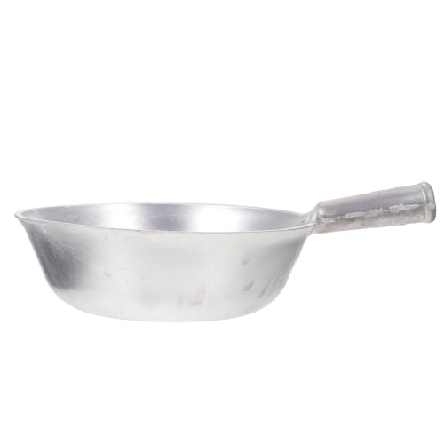 HOLIDYOYO Aluminium Wasserlöffel mit Ergonomischem Griff Praktische Stabile Wasserschöpfkelle für Küche und Haushalt Langlebig Fein Verarbeitet zum Wasserschöpfen und Reinigen von Obst und von HOLIDYOYO